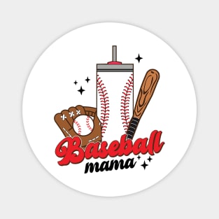 Baseball Mama Magnet